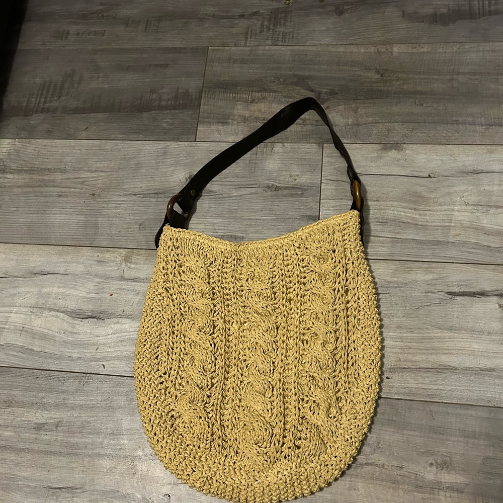 Handcrafted Tan Shoulder Bag
